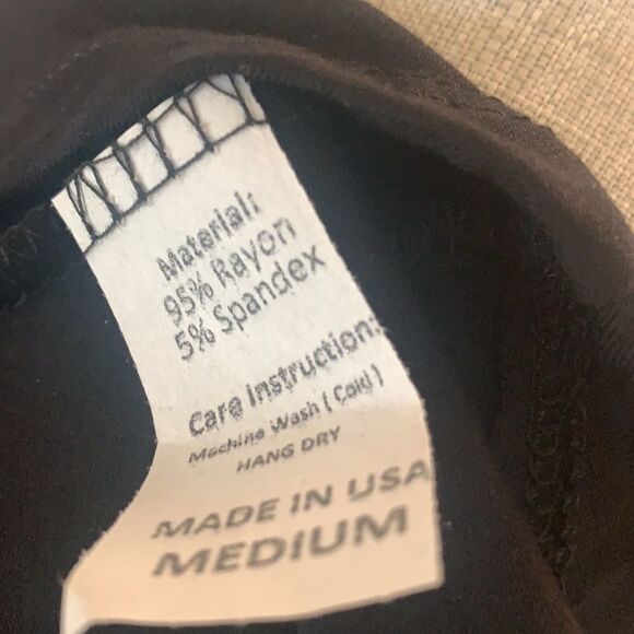 Black Knit Swing Skirt NWOT - Picture 9 of 9